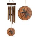 HABITATS CHIME DRAGONFLY TEAK SM