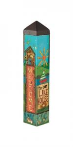 ART POLE 20" LIVE LOVE LAKE
