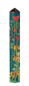 ART POLE 40" EARTH LAUGHS IN