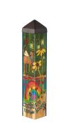 ART POLE 20" RAINBOW BRIDGE DOG