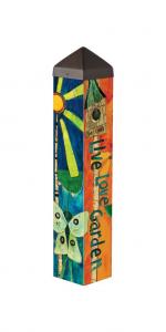 ART POLE 20" LOVE GARDEN