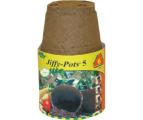 JIFFY 5" ROUND PEAT POT 6/PK