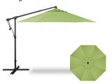 10 FOOT CANTILEVER UMBRELLA KIWI WITH BLACK POLE