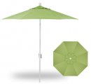 7.5 FOOT MARKET UMBRELLA KIWI WITH WHITE POLE