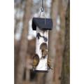 BIRCH LOG THISTLE SEED TUBE FEEDER