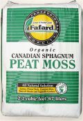 CANADIAN PEAT IN 2.2 CUBIC FOOT COMPRESSED BALE