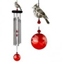 CRYSTAL CARDINAL CHIME